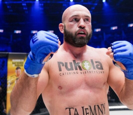 Rafał Haratyk wraca do wagi średniej. Były mistrz zawalczy na XTB KSW 124