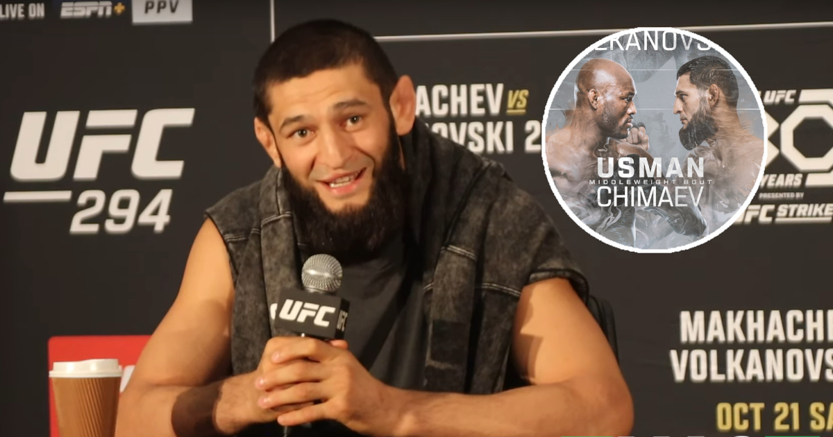 "On jest jak iPhone 5, a ja jak iPhone Pro" - Chimaev o Usmanie przed UFC 294