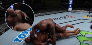 Lewis usypia Blaydesa brutalnym podbródkowym. UFC przypomina wygraną „Czarnej Bestii” (WIDEO)