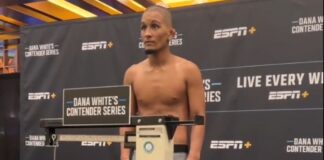 Zawodnik znacznie przekroczył wagę przed walką o kontrakt z UFC. Starcie odwołano w ostatniej chwili