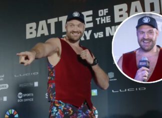 „Nie dam temu brzydalowi się dotknąć!” – Tyson Fury z uśmiechem o Francisie Ngannou "Nie dam temu brzydalowi się dotknąć!" - Tyson Fury z uśmiechem o Francisie Ngannou