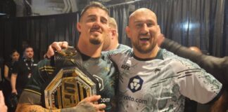 Zdjęcie dnia: Mistrz KSW z nowym mistrzem UFC