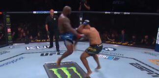 „Czarna Bestia” jak Masvidal! UFC wspomina latające kolano i finisz w 33 sekundy (WIDEO) Czarnej Bestii