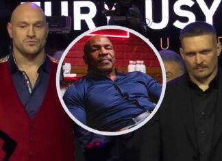 Mike Tyson wskazuje zwycięzcę pojedynku Tysona Fury’ego z Oleksandrem Usykiem