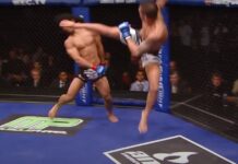 Fenomenalne kopnięcie Pettisa! UFC przypomina pamiętny bój z Hendersonem