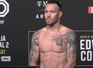 Były tymczasowy mistrz UFC, Colby Covington, usunięty z rankingu
