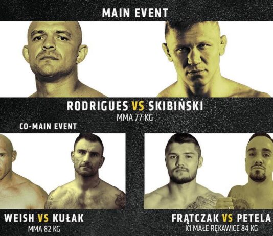 Hybrid MMA 2 – karta walk, godziny transmisji