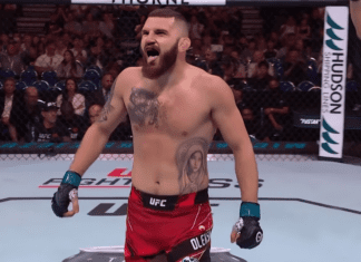 Michał Oleksiejczuk – statystyki w UFC i MMA. Rekord, szczegółowe statystyki ciosów