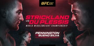 UFC 297: Strickland vs Du Plessis – karta walk, informacje o transmisji gali