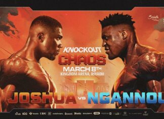 Anthony Joshua vs Francis Ngannou – karta walk, szczegóły gali