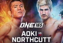 Sage Northcutt vs Shinya Aoki na styczniowej gali ONE 165 w Tokio