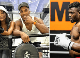 Anthony Joshua i Francis Ngannou krótko reagują na ogłoszenie ich walki