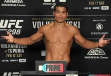 Paulo Costa stawia ultimatum UFC, wskazuje trzy opcje. „Została mi tylko jedna walka”
