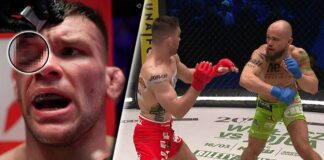 KSW 91: Łukasz Charzewski pomimo zamkniętego oka zwyciężył z Michałem Sobiechem przez decyzję! ksw 91 charzewski sobiech