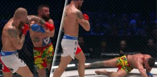 KSW 91: Adrian Dudek znokautowany! Dominik Humburger skończył Polaka serią mocnych ciosów w stójce! ksw 91 humburger dudek