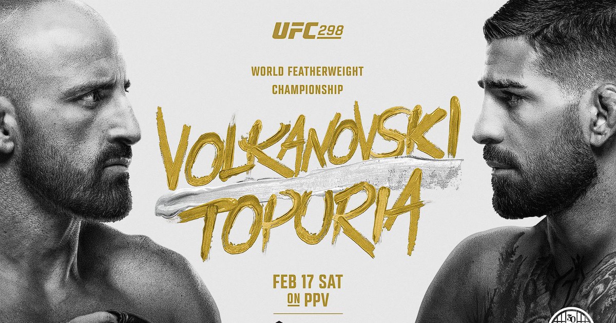 ufc 298 volkanovski topuria wyniki gali