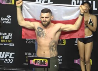 „Wasz husarski reprezentant sprawi, że…” Oleksiejczuk komentuje zestawienie na UFC w Baku