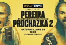 UFC 303: Pereira vs Prochazka 2 – wyniki gali