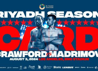 Gala boksu z walką Terence Crawford vs Israil Madrimov o pasy WBA i WBO – karta walk