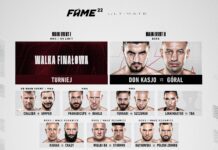 FAME 22: Ultimate – pełna karta walk gali na PGE Narodowym
