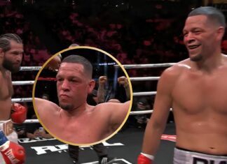 Nate Diaz pokonał Jorge Masvidala w boksie, Kalifornijczyk chce walki o pas UFC (WIDEO)