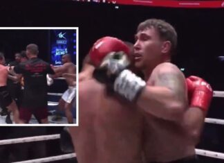 Darren Till wygrywa boksie, pomimo ciosu w tył głowy – bójka po walce byłego zawodnika UFC (WIDEO)