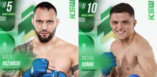 Maciej Różański w rankingu KSW bez stoczonej walki – aktualizacja klasyfikacji po XTB KSW 96