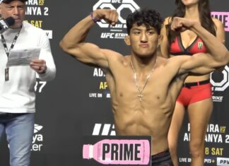 Najmłodszy debiutant w historii UFC wystąpi we wrześniowej walce wieczoru