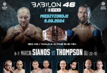 Babilon MMA 46: Sianos vs Thomspon – wyniki gali