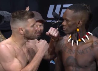 „Chciałem, żeby Kamaru to wygrał”. Adesanya chwali Du Plesissa UFC 305