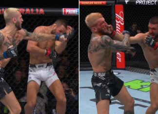 UFC przypomina efektowną konfrontację Gamrota z Hookerem (WIDEO)