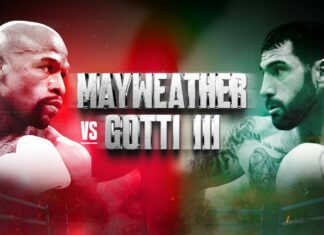 Gala boksu z walką Floyd Mayweather vs John Gotti III – karta walk