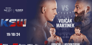 KSW 99: Martínek vs Vojčák – karta walk, informacje o transmisji gali