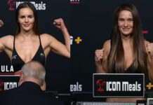 Jedna walka odwołana, rywalka Polki poza limitem – wyniki ważenia przed UFC Vegas 100 (WIDEO)