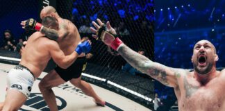 11 obrona pasa KSW! Phil De Fries wciąż dominuje! Anglik szybko pokonał Stosicia (WIDEO)
