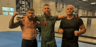 Piotr Kuberski na macie z byłym mistrzem wagi ciężkiej UFC