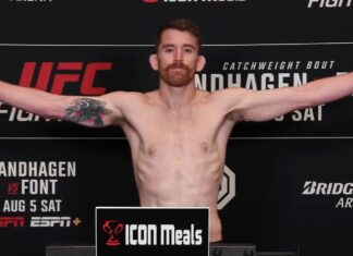 Cory Sandhagen wróci do oktagonu na lipcowej gali UFC 329