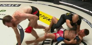 Muslim Tulshaev w świetnym stylu znokautował Daniela Skibińskiego na gali XTB KSW 102! (WIDEO) ksw 102 tulshaev skibinski