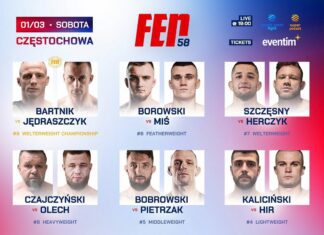 FEN 58: Bartnik vs Jędraszczyk 2 – wyniki gali