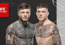 Kolejne zestawienie dodane do marcowej rozpiski gali UFC w Londynie