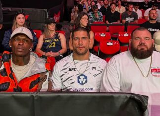 Israel Adesanya komentuje przegraną Alexa Pereiry z Cirylem Gane