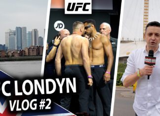 Zamknięci w hali na UFC w Londynie | Kulisy ważenia w O2 arena | Błachowicz i Tybura | Vlog #2