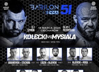 Babilon MMA 51: Kołecki vs Mysiala – wyniki gali