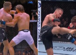 Justin Gaethje pokonał Rafaela Fizieva po trzech rundach świetnego starcia na UFC 313!