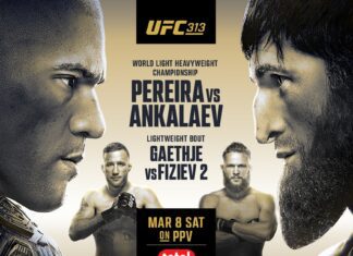 UFC 313: Pereira vs Ankalaev – karta walk, informacje o transmisji gali