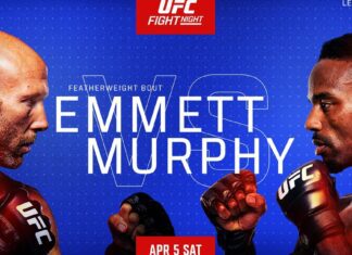 UFC Vegas 105: Emmett vs Murphy – karta walk, informacje o transmisji gali