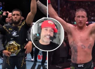 Jon Anik o sytuacji w dywizji lekkiej. „Gaethje zdecydowanie powinien walczyć o pas z Makhachevem” Gaethje
