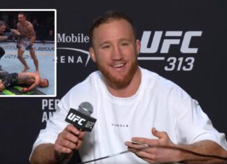 Gaethje obejrzał powtórkę walki z Hollowayem po raz pierwszy. „Wyłączyłem 10 sekund przed końcem” Gaethje