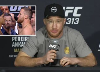 Justin Gaethje przeciwny trylogii z Dustinem Poirierem. „Nasze rodziny na to nie zasługują” Justin Gaethje