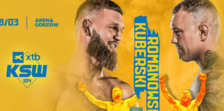 XTB KSW 104: Kuberski vs Romanowski – karta walk, informacje o transmisji gali
